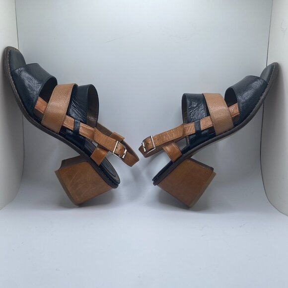 MARNI Chunky Leather Italian Sandals - Size 8.5 - Picture 9 of 16